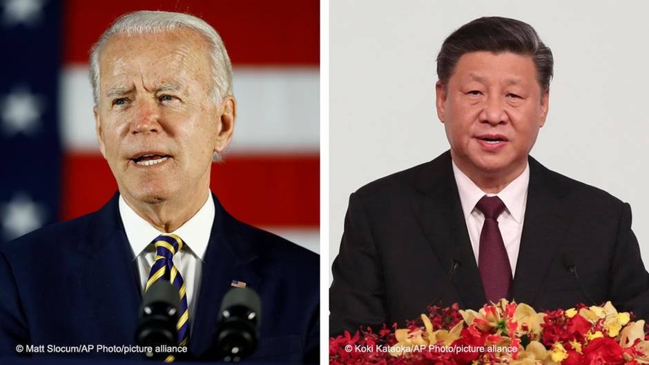 إدارة جو بايدن الأمريكية الجديدة صارمة مع الصين ولهذا تأثير على الشرقِ الأوسط. /AP Photo/picture-alliance)