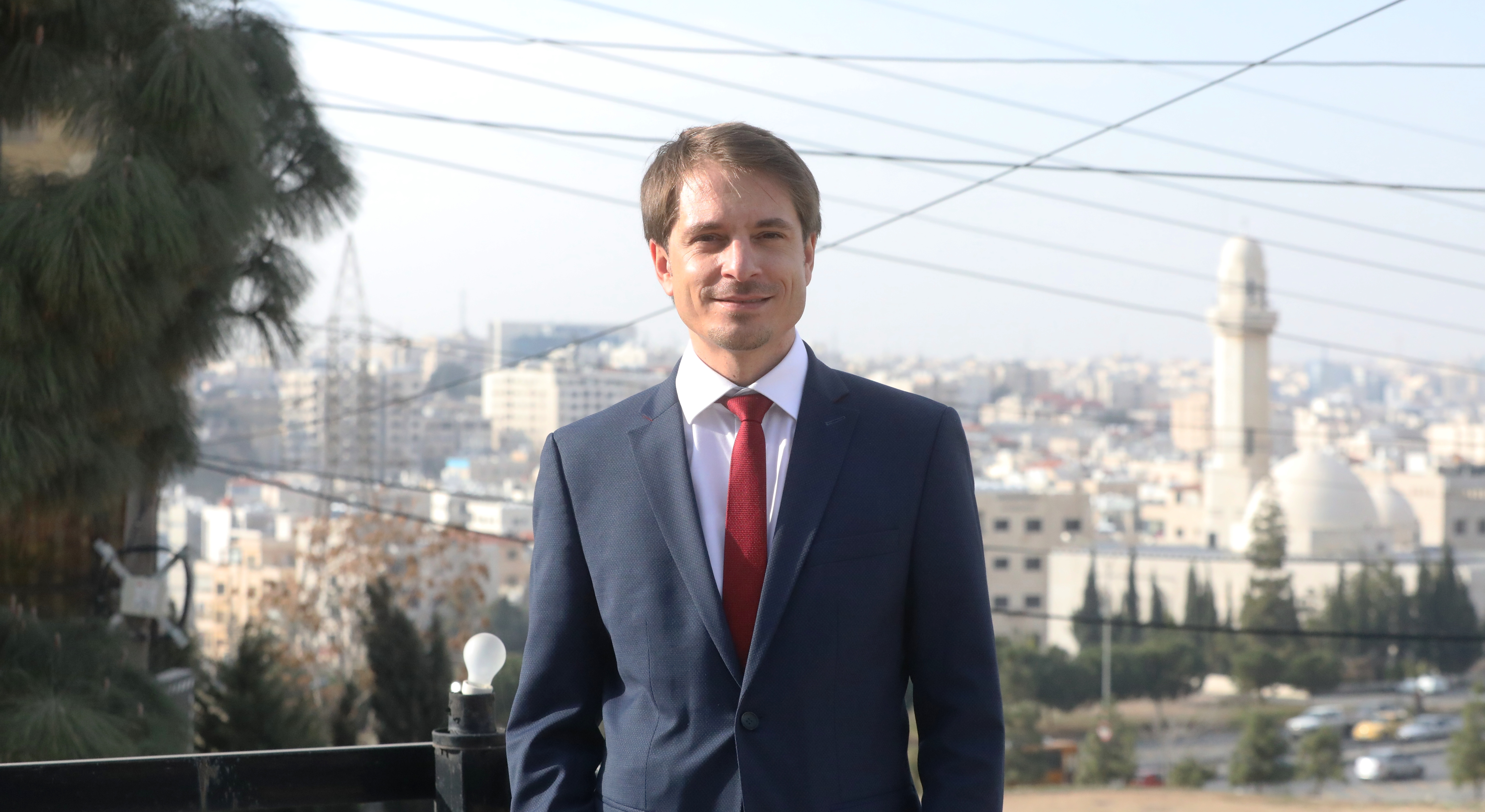 Der Politikwissenschaftler Edmund Ratka leitet seit November 2020 das Auslandsbüro Jordanien der Konrad-Adenauer-Stiftung (KAS) in Amman. (Foto: KAS) 