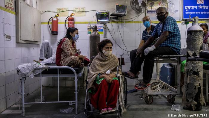 Indien Bildergalerie Coronavirus | New Delhi, Krankenhaus