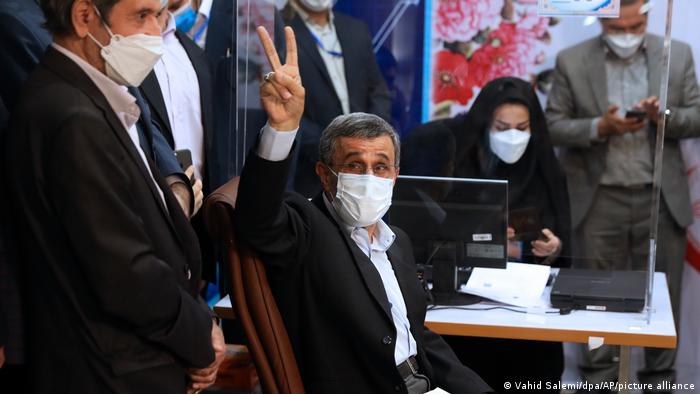Former president Mahmoud Ahmedinejad failed to make the approved list for the 2021 elections 