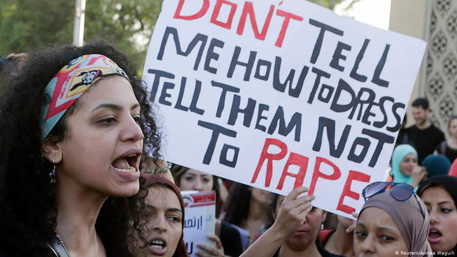 Egyptian women protest in Cairo against sexual violence (photo: Reuters/Asmaa Waguih)