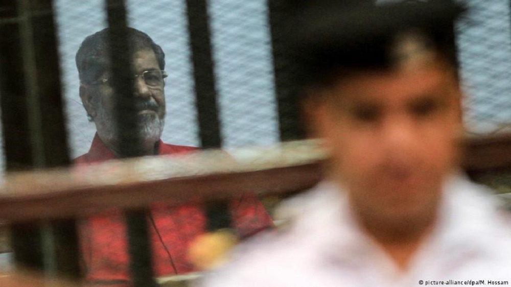 Der Muslimbruder Mohammed Mursi; Foto: picture-alliance/dpa/M.Hossam