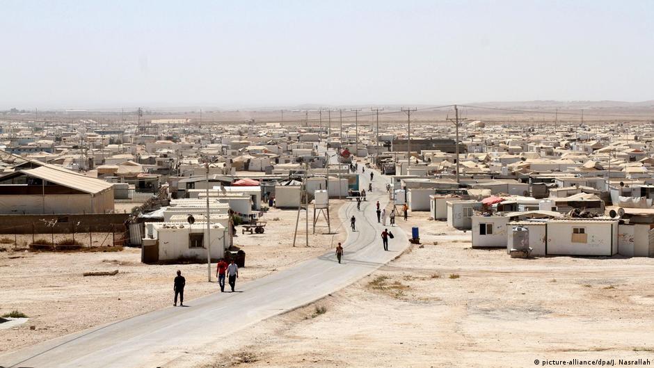 Flüchtlingslager Zaatari in Jordanien; Foto: picture-alliance/dpa/J.Nasrallah