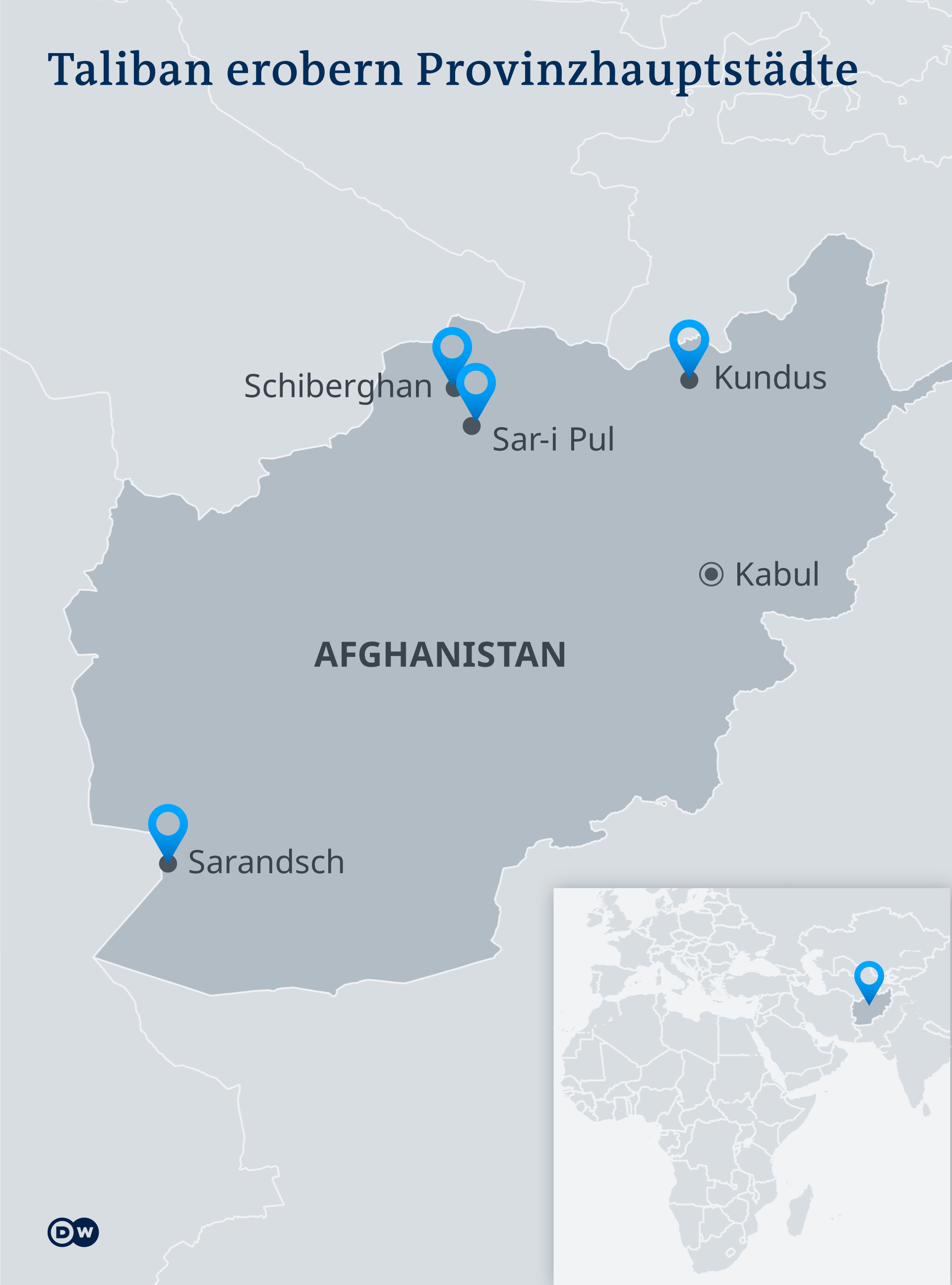 Taliban erobern drittgrößte afghanische Stadt Herat. (Foto: DW)
