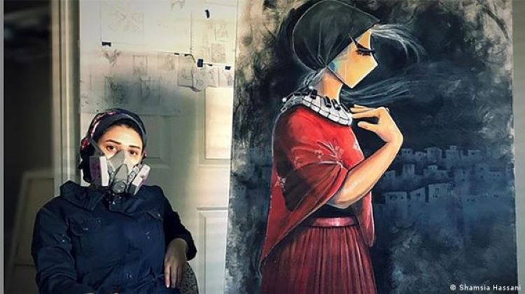 Weitermachen aus Protest: Shamsia Hassani, Afghanistans erste Graffiti-Künstlerin.