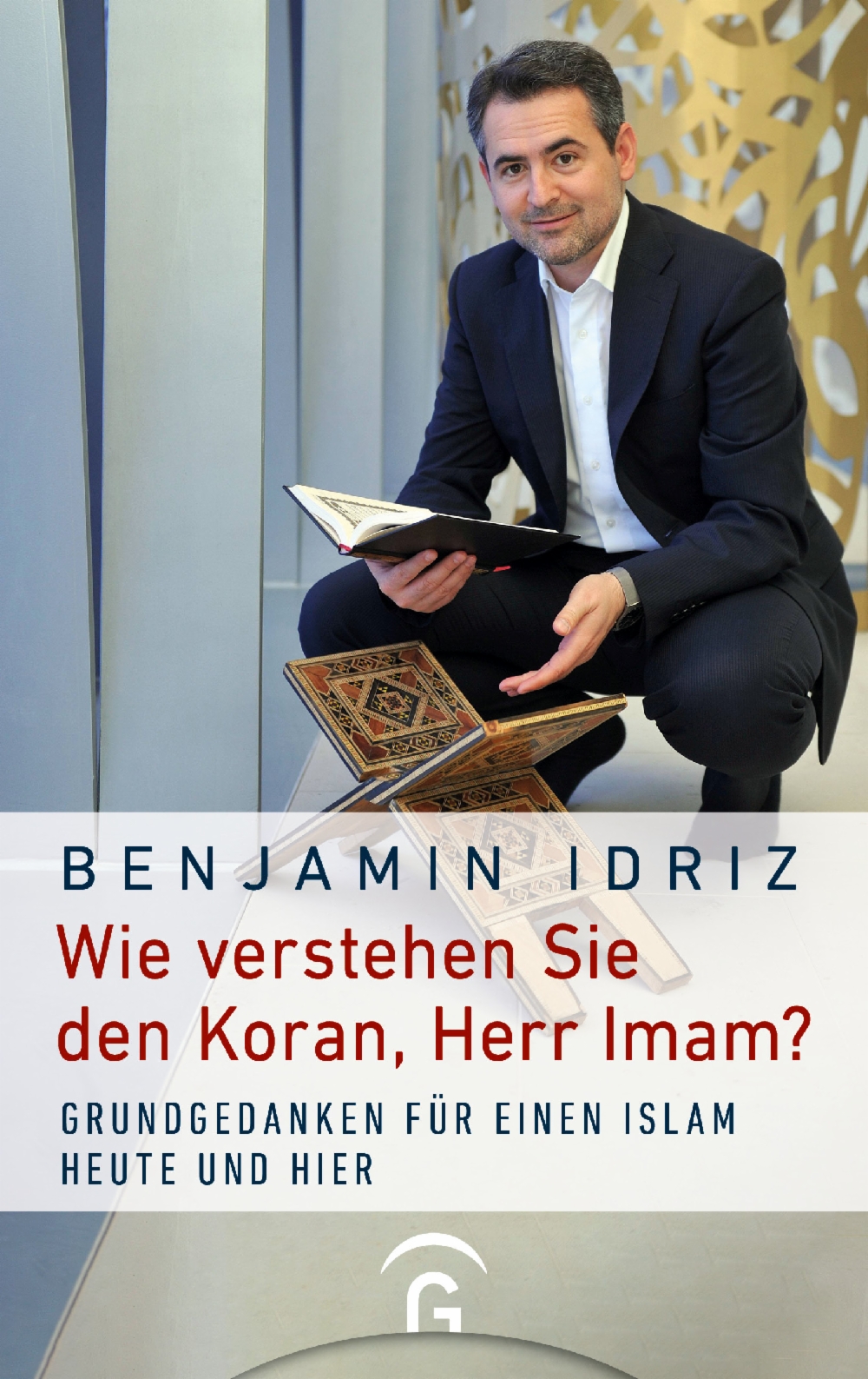 Cover of Benjamin Idriz' "Wie verstehen Sie den Koran, Herr Imam?", published in German by the Guetersloher Verlagshaus