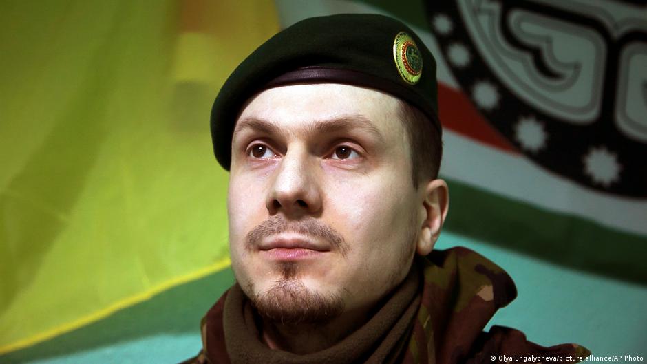 Der tschetschenische Exil-PolitikerAdam Osmayev; Foto: Olya Engalicheva/picture-alliance/AP Photo