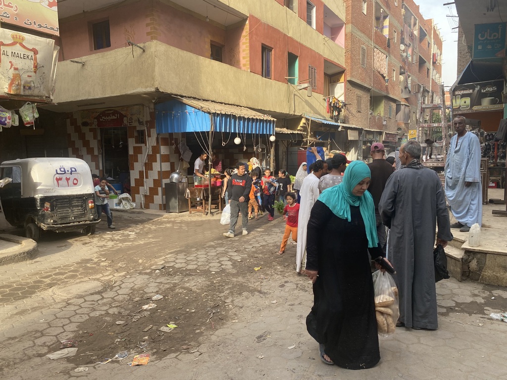 Kairoer Armenviertel Ezbet El-Khairalh; Foto: Karim El-Gawhary