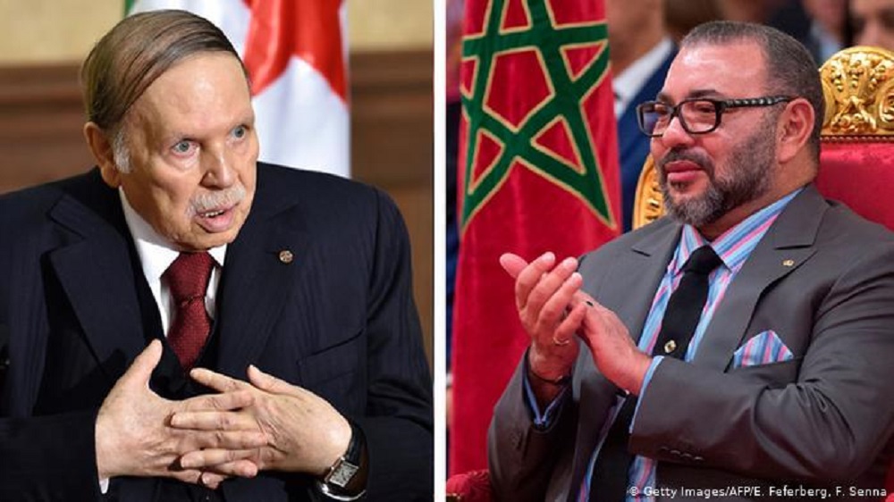 Photo montage: Former Algerian President Abdulaziz Bouteflika and King Mohammed VI of Morocco (photo: Getty Images)