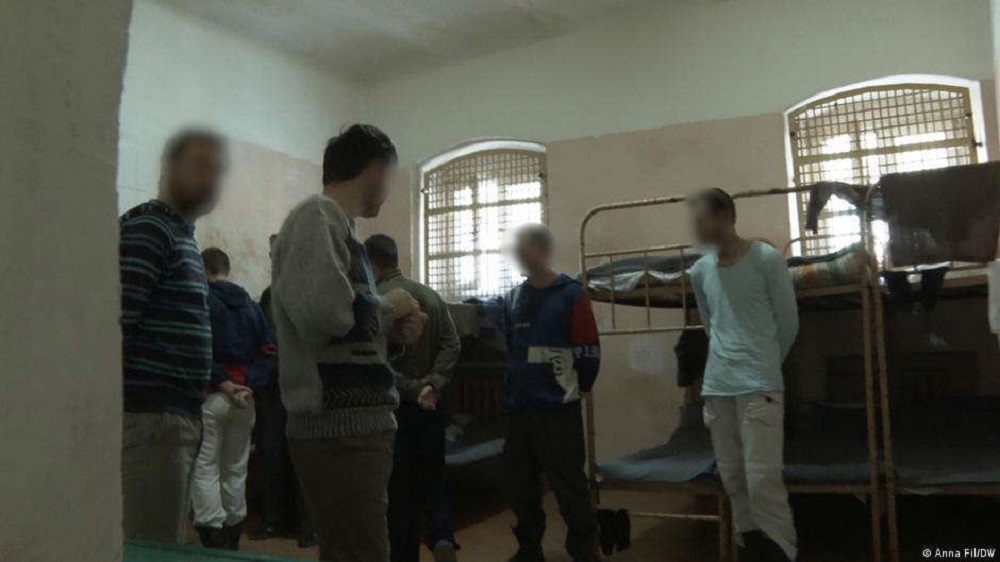 Russian prisoners of war in a Ukrainian prison (photo: Anna Fil/DWR Russian)