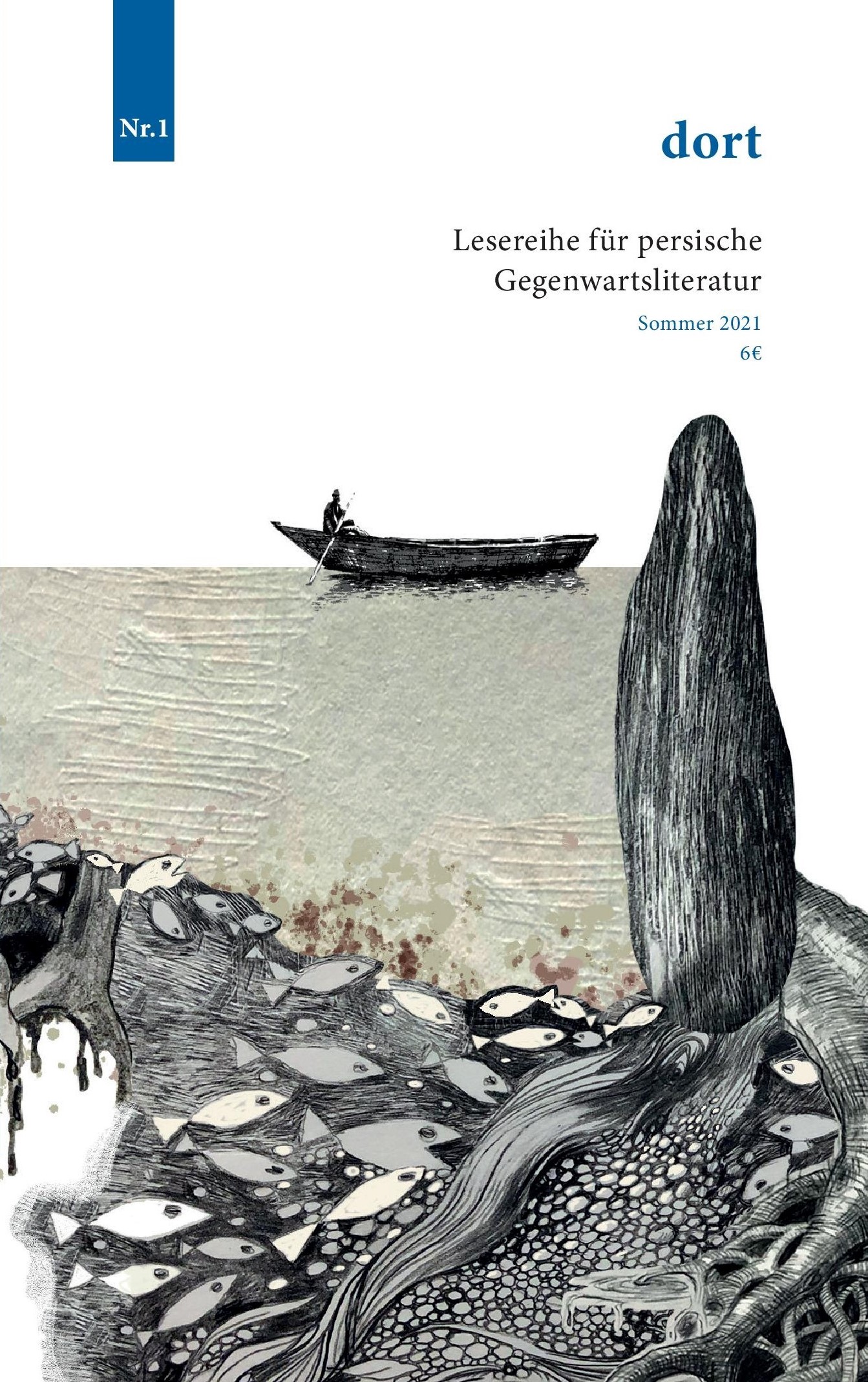 Cover des Magazins dort für persische Gegenwartsliteratur; Quelle: Verlag