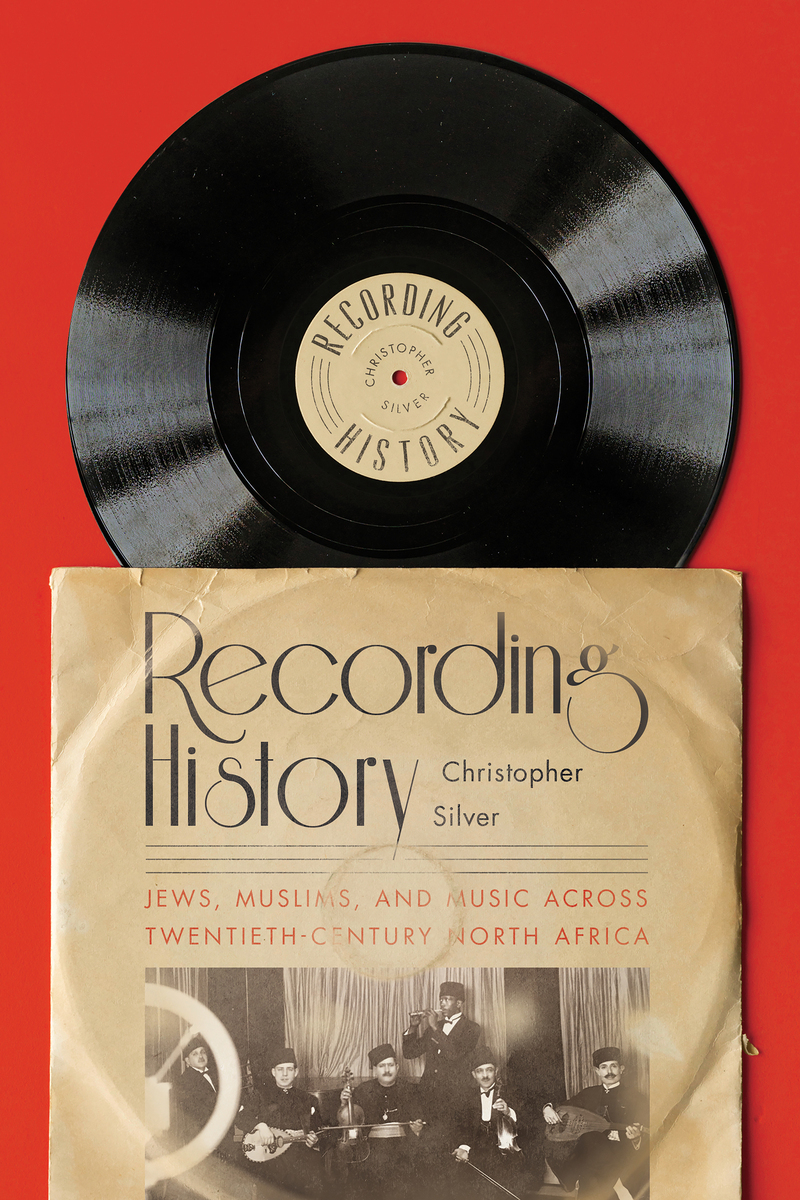 الغلاف الإنكليزي لكتاب "تاريخ أسطوانات التسجيل" لِـ كريستوفر سيلفر. Cover of Christopher Silver's "Recording History" (published by Stanford University Press)