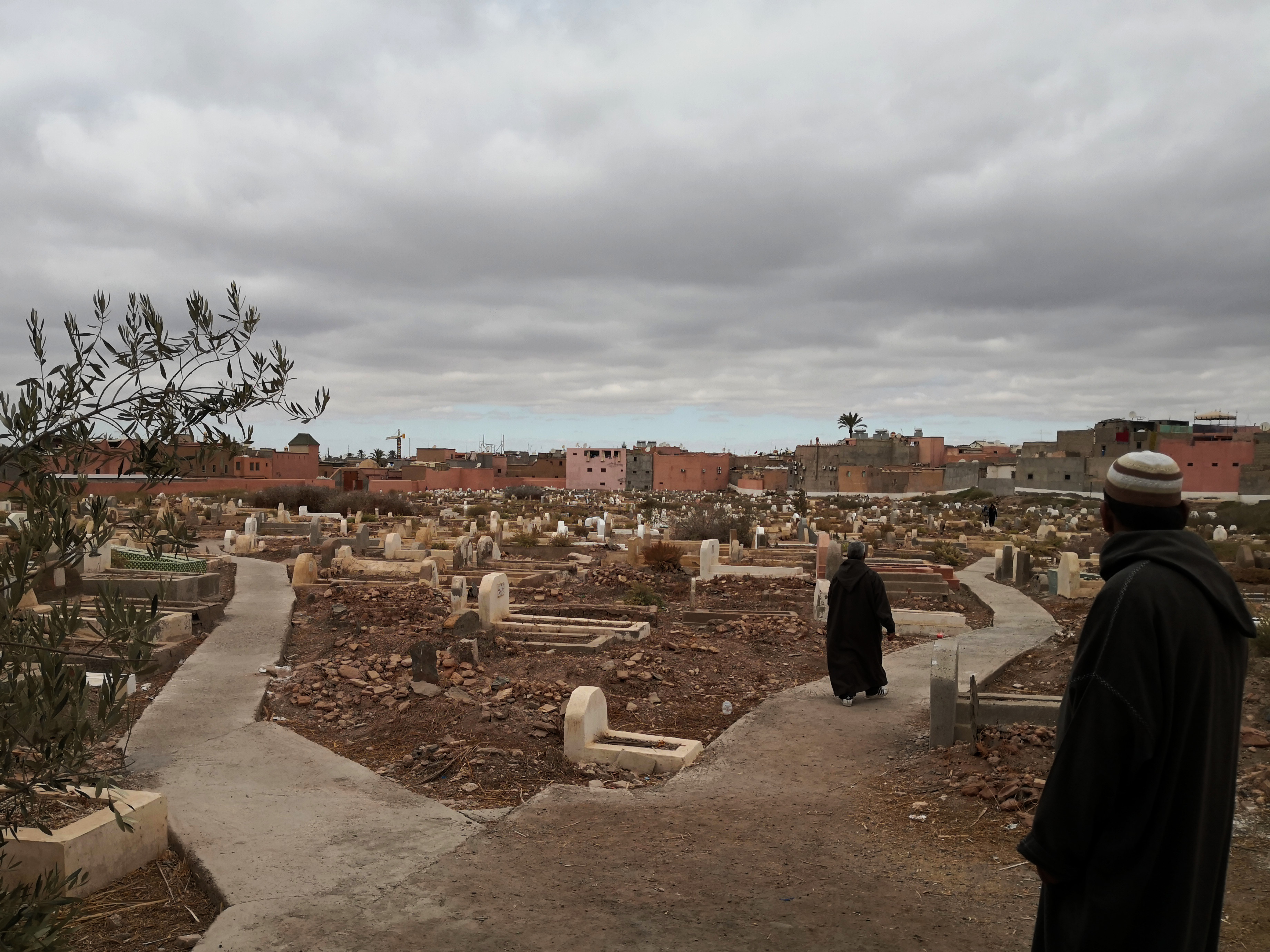The cemetery at the Sufi shrine of Sidi bel Abbas in Marrakesh (photo: Marian Brehmer)