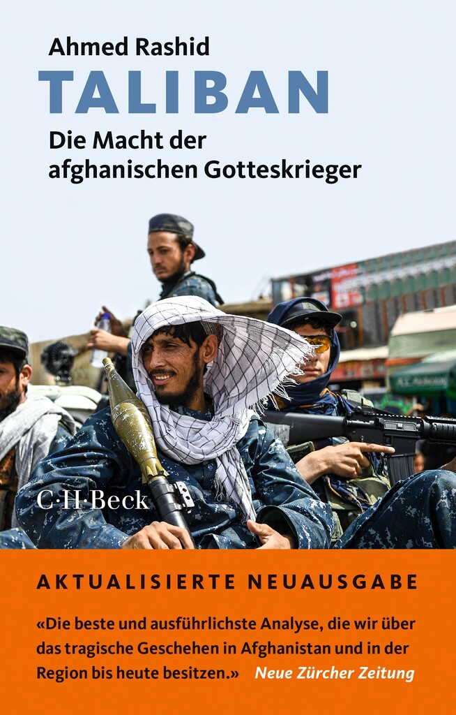 Cover von Ahmed Rashids Taliban. Die Macht der afghanischen Gotteskrieger Verlag C.H.Beck 2022; Quelle: Verlag