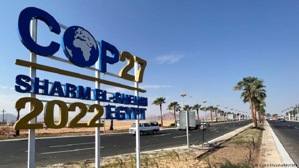 In wenigen Tagen beginnt in Scharm el-Scheich auf dem Sinai die Klimakonferenz COP27 .&nbsp; Ägypten l COP27 Konferenzbereich im ägyptischen Ferienort Sharm el-Sheikh: Foto Reuters