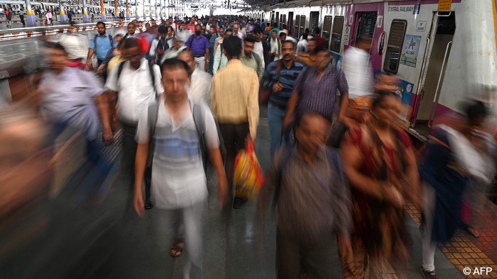 India is projected to see an explosion in its urban population in the coming decades (photo: Indranil MUKHERJEE/AFP) 