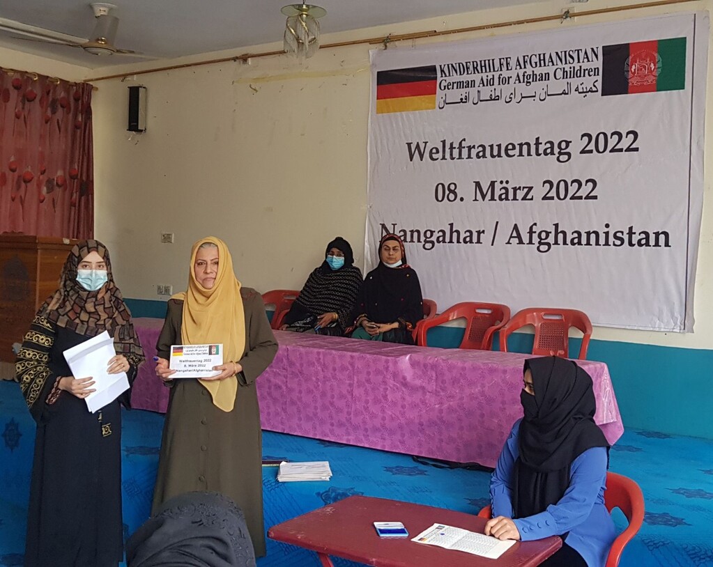 International Women's Day at a Children's Aid Afghanistan project (photo: Kinderhilfe Afghanistan)