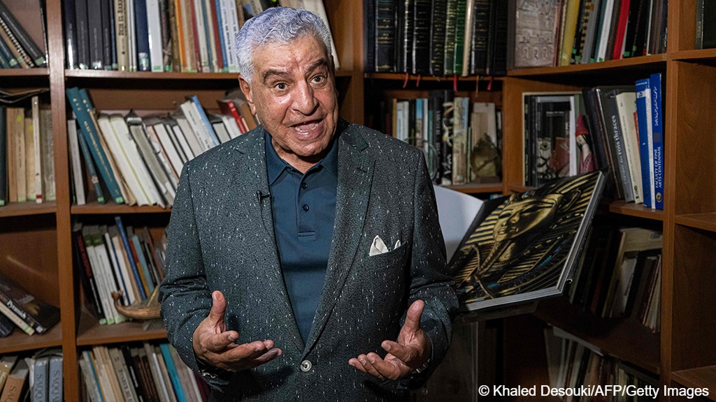 Egypt's former Antiquities Minister Zahi Hawass (photo: Khaled Desouki/AFP/Getty Images)