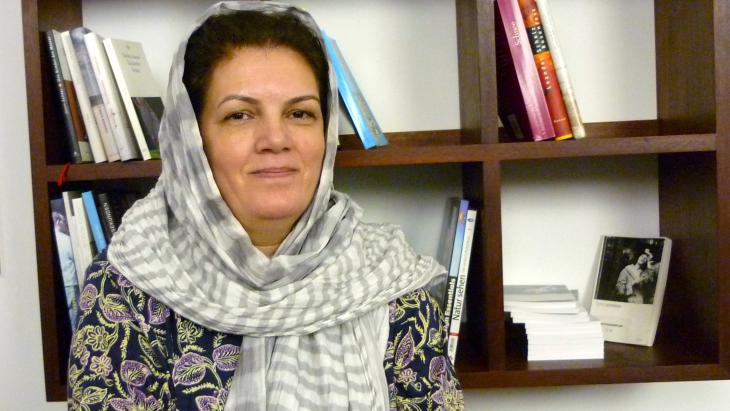 Iranian writer Fariba Vafi (image: Maryam Aras)
