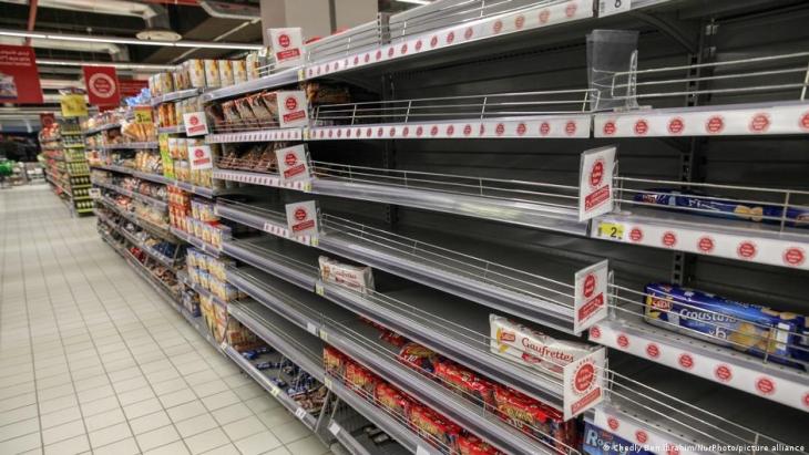 Supermarkt in Tunesien; Foto: picture-alliance