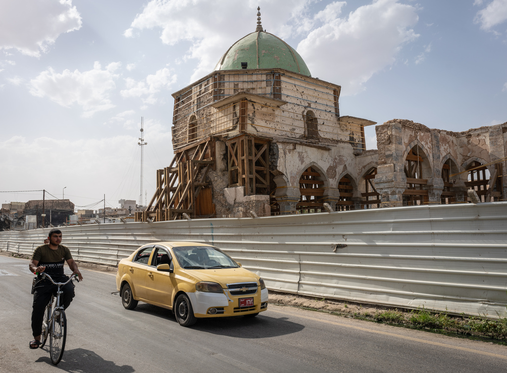 مدينة الموصل القديمة المدمرة - العراق. Die zerstörte Altsadt von Mossul; Foto: Philip Breu