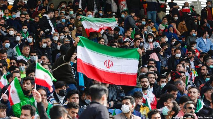 Fußballspiel Iran gegen Libanon ohne weibliche zuschauer; Foto: Getty Images