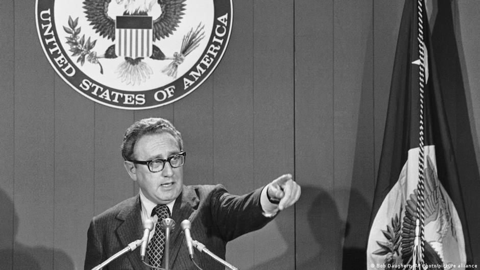 وزير الخارجية الأمريكي الأسبق هنري كيسنجر USA Washington Außenminister Henry Kissinger Foto Picture Alliance