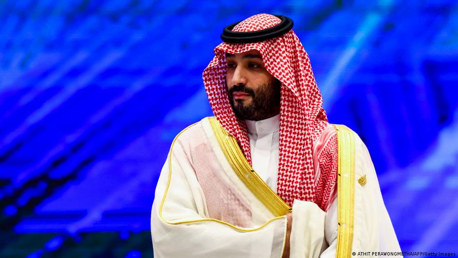 Saudi-Arabiens Kronprinz und Premierminister Mohammed bin Salman präsentiert sich als regionaler Botschafter, auch beim Thema Syrien (Foto: AMER HILABI/POOL/AFP via Getty Images)