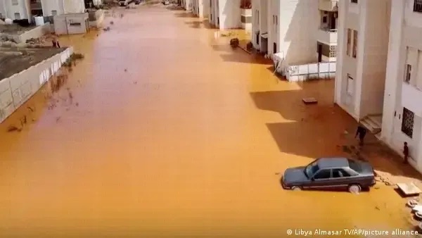 فيضانات شرق ليبيا Überschwemmungen in Libyen Bild Picture Alliance