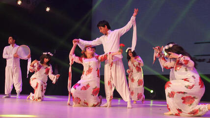 Tanzveranstaltung Bagdad, Kulturhauptstadt der arabischen Welt; Foto: DW/ Alshimary