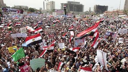 Der Tahrir-Platz im April 2012; Foto: Reuters