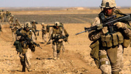US-Marines in Helmand; Foto: AP