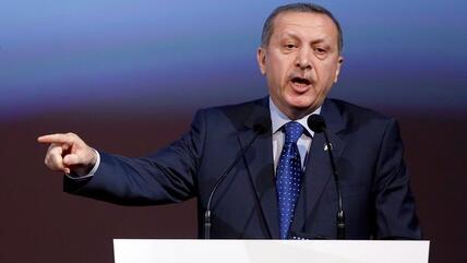 Der türkische Ministerpräsident Recep Tayyip Erdogan; Foto: dpa