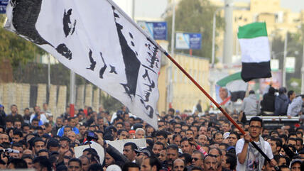 Proteste gegen Gerichtsurteile in Port Said; Foto: Reuters