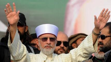 Tahir ul-Qadri; Foto: AFP