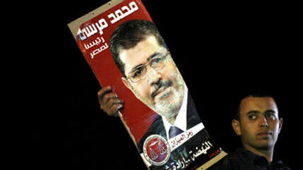 Anhänger Mohammed Mursis in Kairo; Foto: Reuters