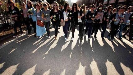Schweigemarsch für die Opfer der Mordserie in Toulouse; Foto: REUTERS/Zohra Bensemra