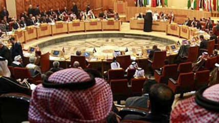 Sitzung der Arabischen Liga in Kairo; Foto: Reuters