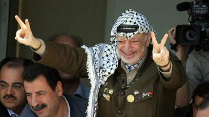 Jassir Arafat, September 2003; Foto: EPA/Atef Safadi