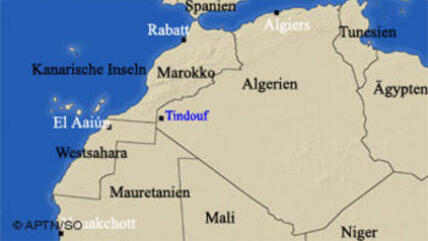 خريطة تبين دول المغرب العربي