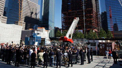 Memorial Service am Ground Zero; Foto: AP