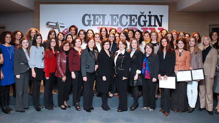 Teilnehmerinnen eines Seminars der Organisation weiblicher Unternehmerinnen in der Türkei (KAGIDER); Foto: KAGIDER