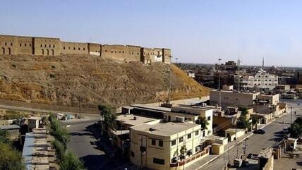 Stadtansicht von Erbil in Irak-Kurdistan, Foto: dpa