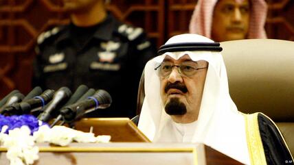 Saudi-Arabiens König Abdullah; Foto: © picture alliance/dpa