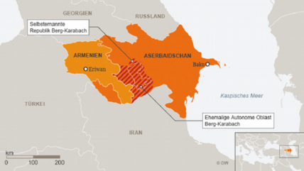 Ohne Russland und die Türkei werden die Waffen im Konflikt um Berg-Karabach kaum zum Schweigen gebracht werden können.