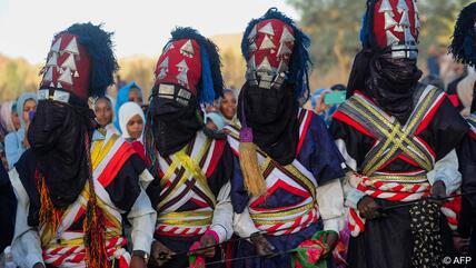 In a riot of colour, music and dance, thousands of Tuareg have flocked to the Sebeiba festival that marks the end of an ancient tribal feud and which once a year transforms an oasis town deep in the Algerian Sahara.