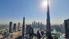 Die Skyline von Dubai, wo die nächste UN-Klimakonferenz im November und Dezember stattfinden wird.