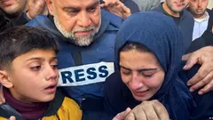 Der Journalist Wael Dahduh trauert um seinen getöteten Sohn.