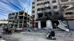 Bilder der Zerstörung nach fünf Monaten des Israel-Hamas-Krieges, hier ein Foto aus Gaza-Stadt (Archiv)