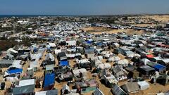 Eine Stadt voller Flüchtlinge: Camp in der Grenzstadt Rafah